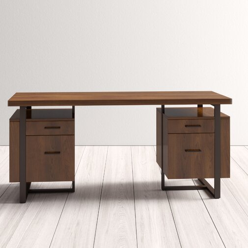 Alana Elizabethtown Double Desk And Reviews Allmodern 